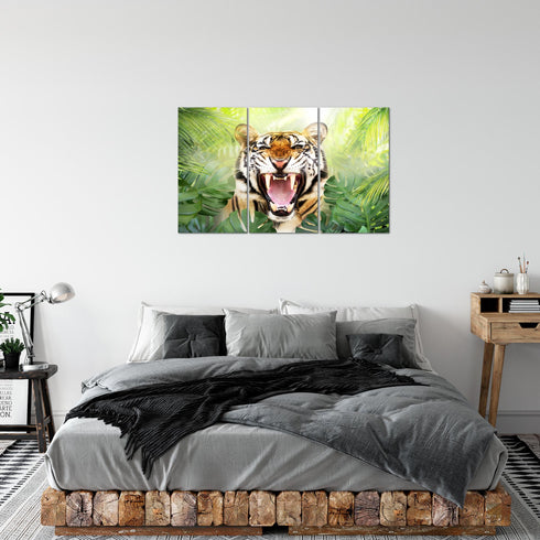 Wandbilder Wohnzimmer XXL Tieger Abstrakt Moderne Bilder Tiere